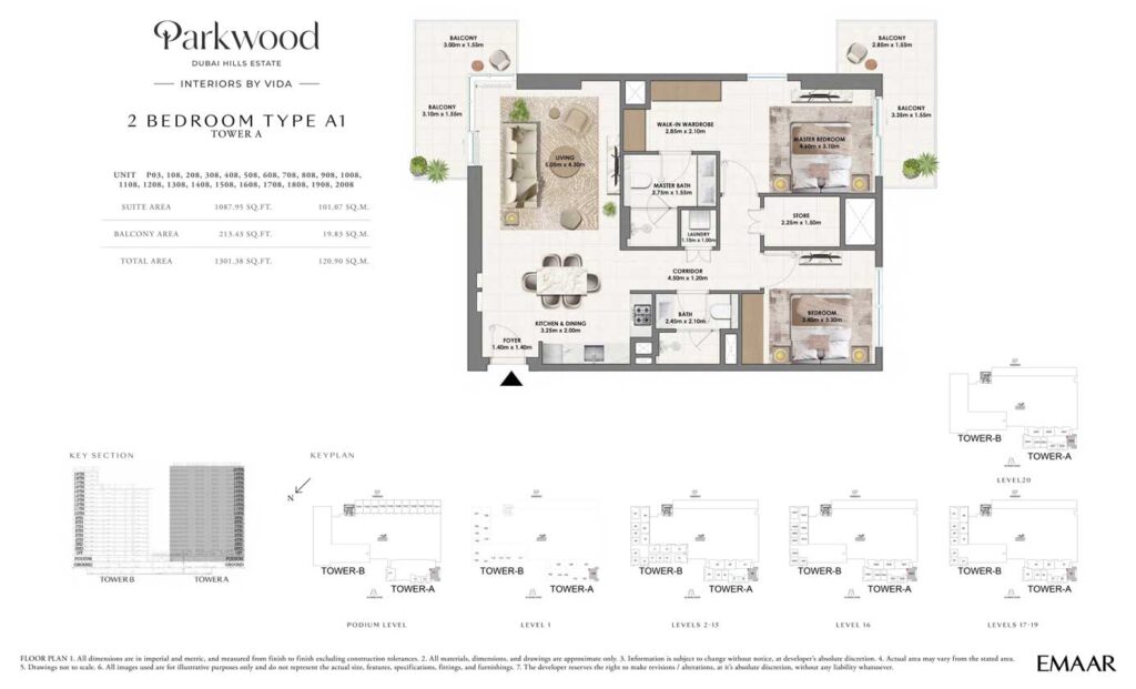 parkwood - 2 Bedroom Type A1