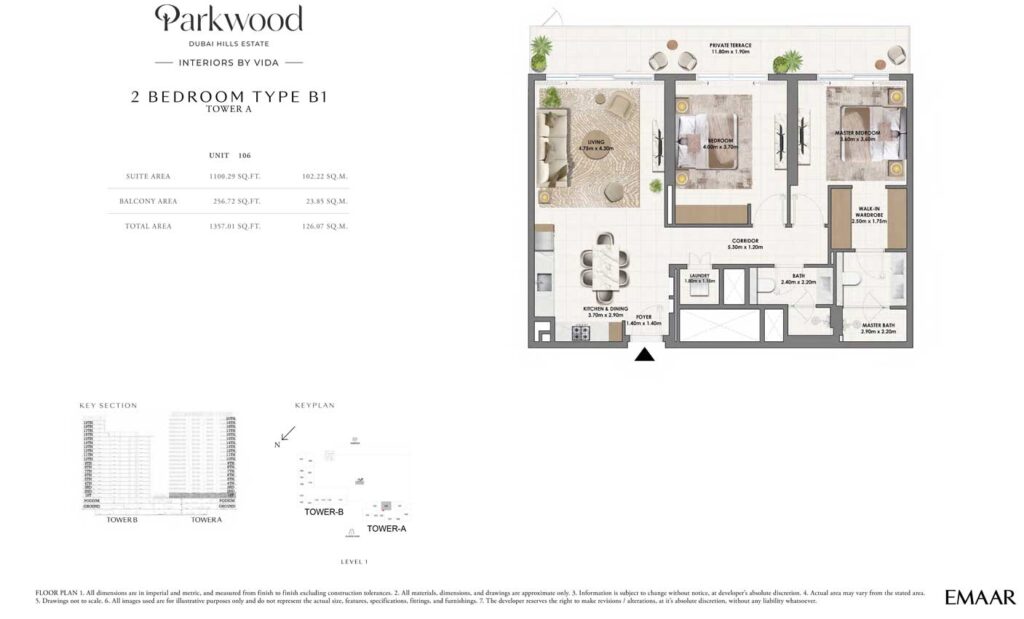 parkwood - 2 Bedroom Type B1