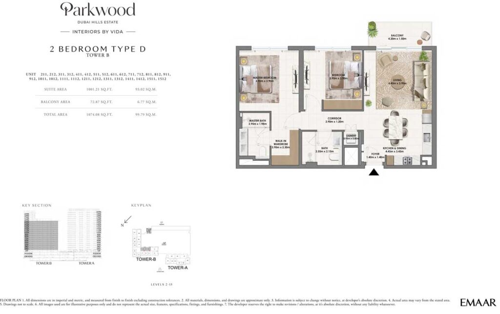 parkwood - 2 Bedroom Type d
