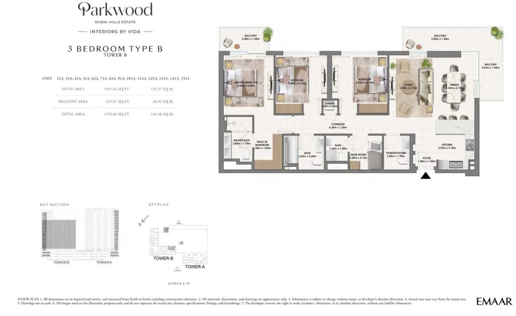 parkwood - 3 Bedroom Type B