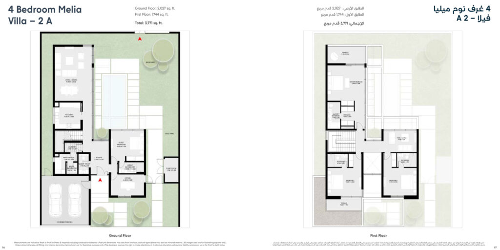 4 BEDROOM Melia Villa - 2A