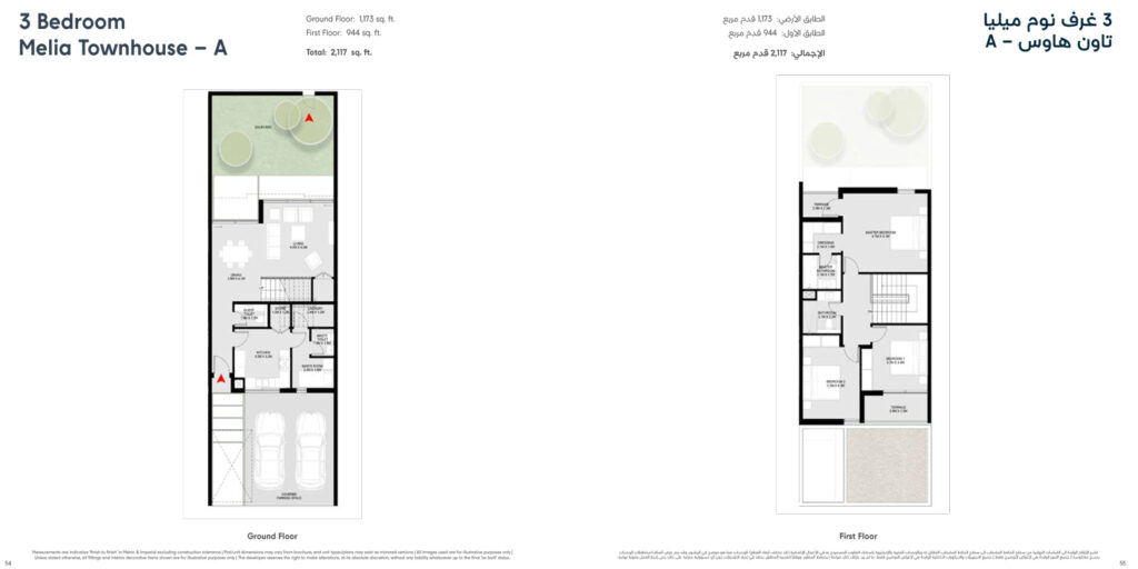 3 BEDROOM Melia Townhouse A